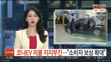 韓国紙「現代自動車のEVリコールが遅々として進まず」「LGが巨額賠償で電池供給できず二重苦」
