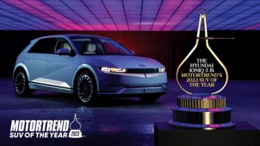 現代自動車のEV「アイオニック５」をモータートレンドが「今年のSUV」に選出